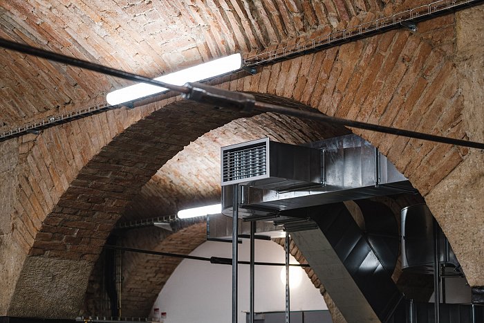 Reconstruction of the malthouse